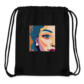 Women / Feminin / Art - Stanley/Stella recycelter Gym Bag - Schwarz - Vorne