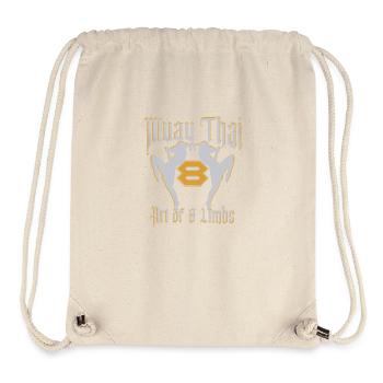 Muay Thai - Stanley/Stella Recycled Gym Bag - natural - Front