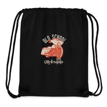 Chopper // Custom // Motorcycle - Stanley/Stella Recycled Gym Bag - black - Front