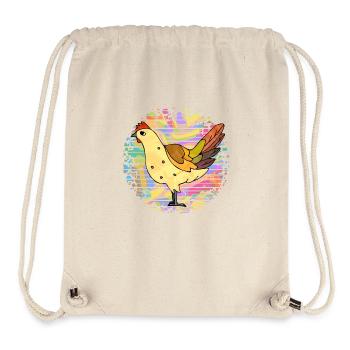 hen - Stanley/Stella Recycled Gym Bag - natural - Front