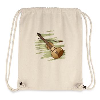 Violin - Stanley/Stella Recycled Gym Bag - natural - Front