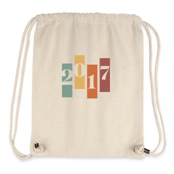 2017 Vintage Retro - Stanley/Stella Recycled Gym Bag - natural - Front