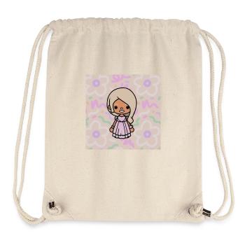 Courtneyoneillart Youtube Avatar - Stanley/Stella Recycled Gym Bag - natural - Front