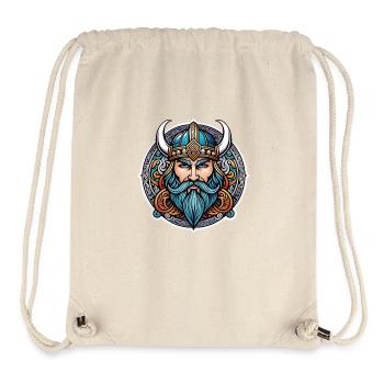 Wikinger Odin Thor Walhalla - Stanley/Stella recycelter Gym Bag - Naturweiß - Vorne