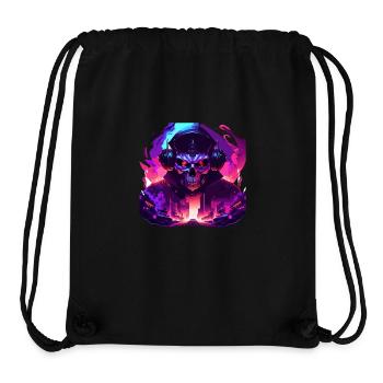 digital death - Stanley/Stella recycelter Gym Bag - Schwarz - Vorne