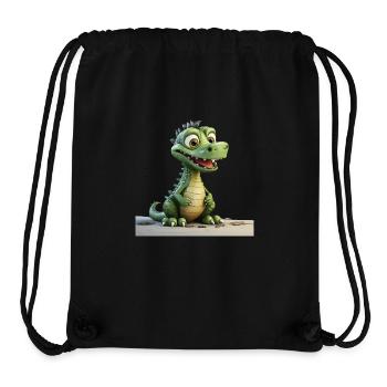 Dragons only exist in the world of legends and fantasy - Stanley/Stella Recycled Gym Bag - black - Front