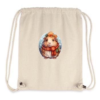 Meeri Nez poilu - Sac à cordon recyclé Stanley/Stella - blanc naturel - Devant