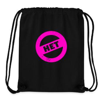 НЕТ - Stanley/Stella Recycled Gym Bag - black - Front