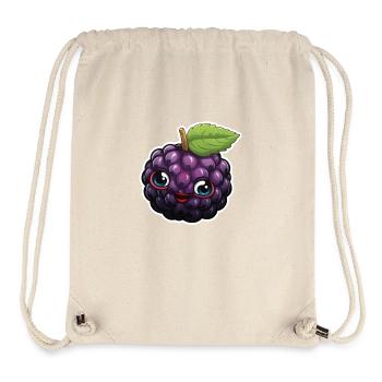 süße Brombeere - Stanley/Stella recycelter Gym Bag - Naturweiß - Vorne