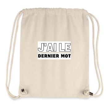 Duo Dominance Tees - Sac à cordon recyclé Stanley/Stella - blanc naturel - Devant