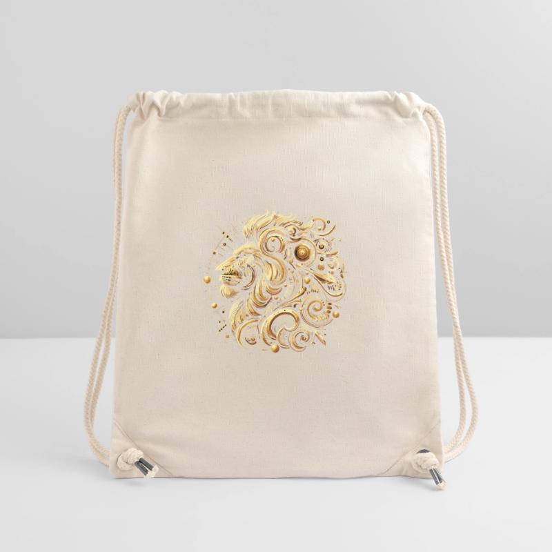 Lion Gold Patterns Stanley/Stella Recycled Gym Bag