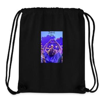 Festival Love - Stanley/Stella Recycled Gym Bag - black - Front