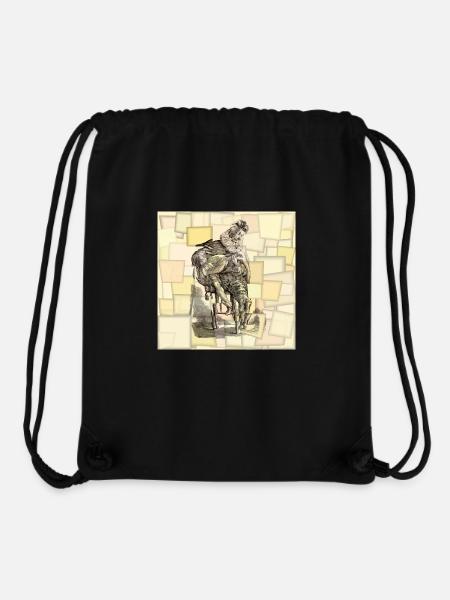 Die Laute - Kubismus - Stanley/Stella recycelter Gym Bag - Schwarz