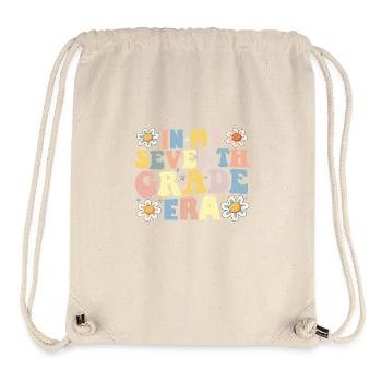 Teacher Student 7th Grade In My Seventh Grade Era - Stanley/Stella Recycled Gym Bag - natural - Front