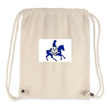 Connecticut State Flag Cowboy - Stanley/Stella Recycled Gym Bag - natural - Front