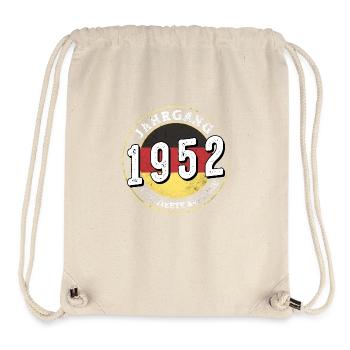 Jahrgangs 1952 Vintage 1952 Limitierte Auflage 72 - Stanley/Stella Recycled Gym Bag - natural - Front