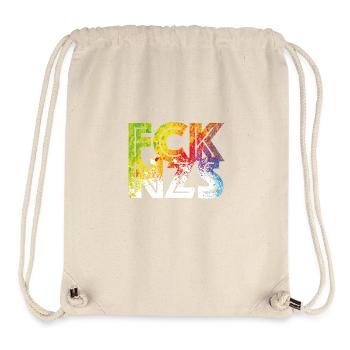 FCK NZS - Stanley/Stella Recycled Gym Bag - natural - Front