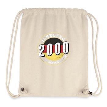 Jahrgangs 2000 Limitierte Auflage 24 years old - Stanley/Stella Recycled Gym Bag - natural - Front