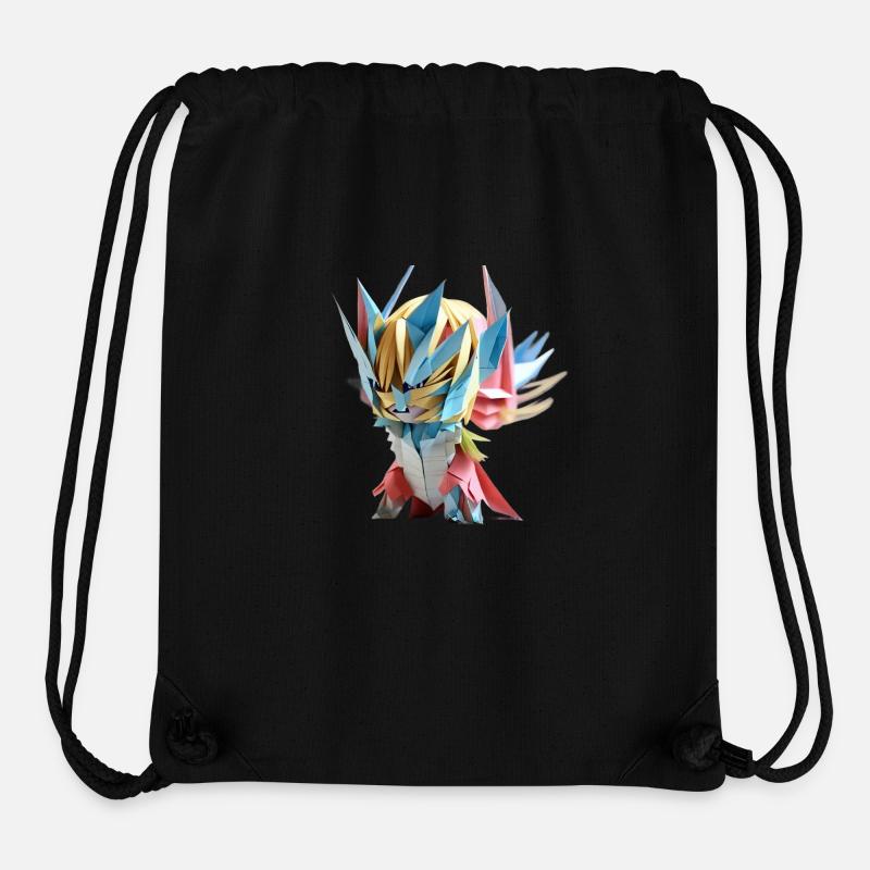 La nouvelle mode est avec vous pour la première fois - Sac à cordon recyclé Stanley/Stella - noir