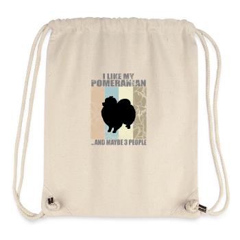 POMERANIAN - Stanley/Stella Recycled Gym Bag - natural - Front