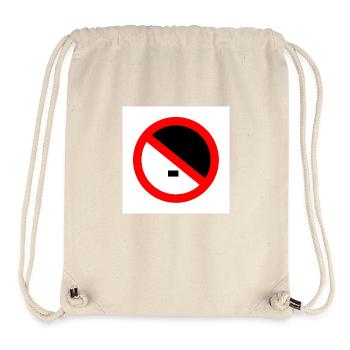 Vers la droite - Sac à cordon recyclé Stanley/Stella - blanc naturel - Devant