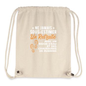 Humor Running Retreat - Stanley/Stella Recycled Gym Bag - natural - Front