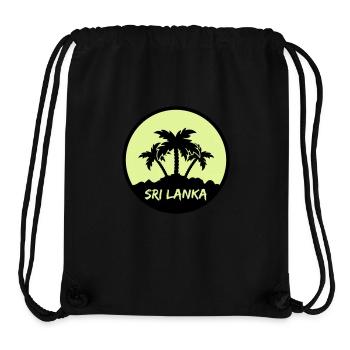 Sri Lanka - Stanley/Stella Recycled Gym Bag - black - Front