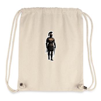 Römischer Centurio-Offizier - Stanley/Stella recycelter Gym Bag - Naturweiß - Vorne