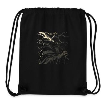 Schwarzer Magier - Stanley/Stella recycelter Gym Bag - Schwarz - Vorne