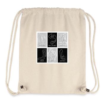 Finnish Motor Speedways - Zielflagge - Stanley/Stella recycelter Gym Bag - Naturweiß - Vorne