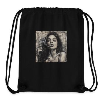 Smoke - Stanley/Stella Recycled Gym Bag - black - Front