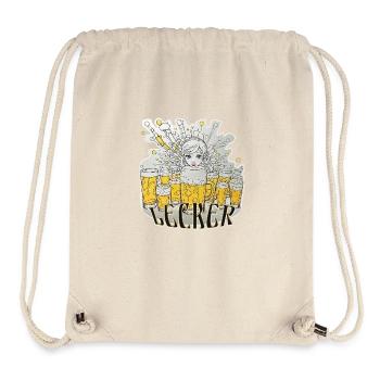 Delicious beer - Stanley/Stella Recycled Gym Bag - natural - Front