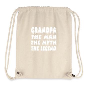 Grandfather - Stanley/Stella Recycled Gym Bag - natural - Front