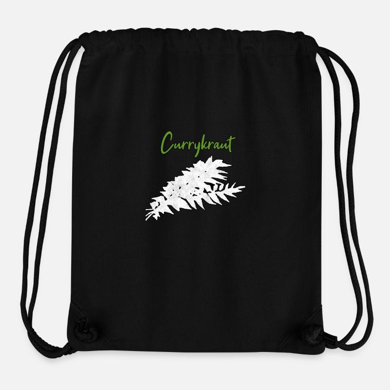 Curry Herb Herbs - Stanley/Stella Recycled Gym Bag - black