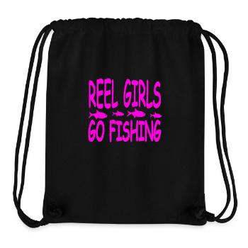 Angling - Stanley/Stella Recycled Gym Bag - black - Front