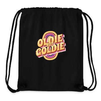 Oldie but Goldie Retro - Stanley/Stella recycelter Gym Bag - Schwarz - Vorne