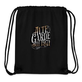 Old Guard since 1971 - Stanley/Stella Recycled Gym Bag - black - Front