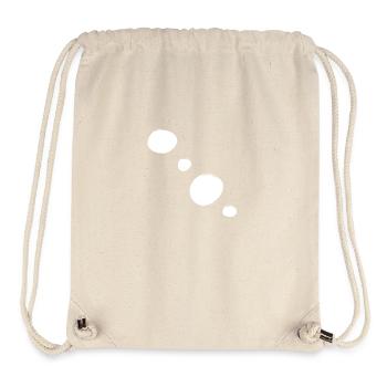 Formes Cercles Cercle Symbole - Sac à cordon recyclé Stanley/Stella - blanc naturel - Devant