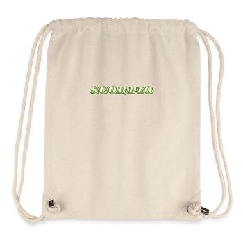 Logo "Scorpion" - Sac à cordon recyclé Stanley/Stella - blanc naturel - Devant