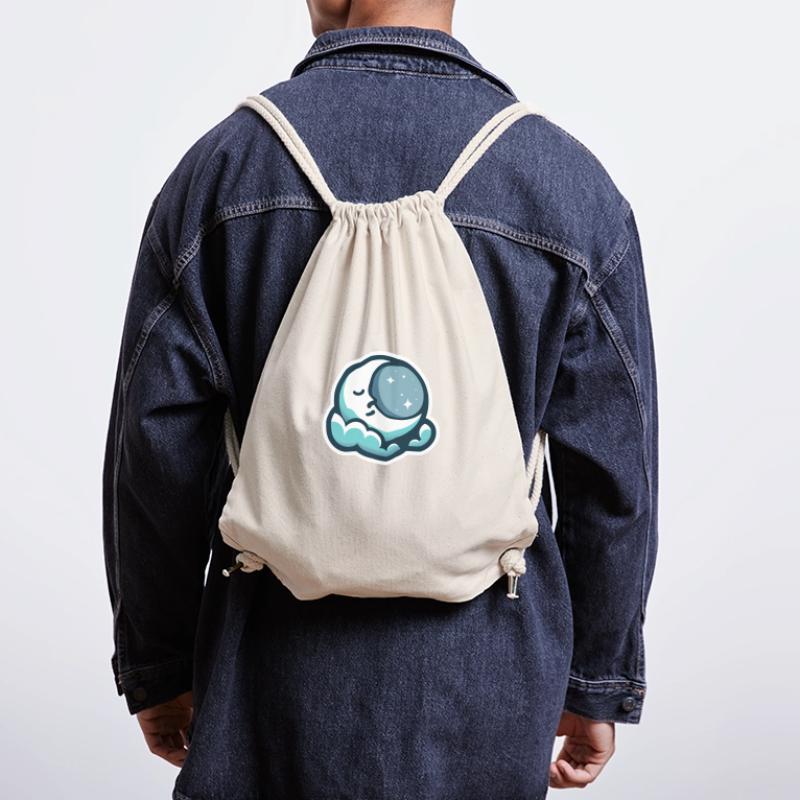 sleeping moon Stanley/Stella Recycled Gym Bag
