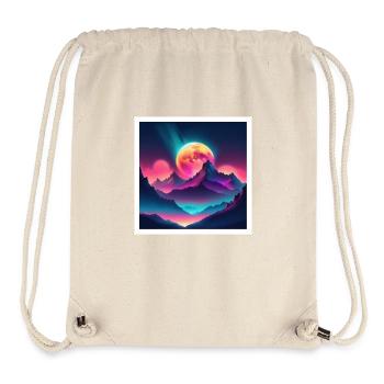 mystical moon - Stanley/Stella Recycled Gym Bag - natural - Front