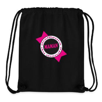 Best Mom - Stanley/Stella Recycled Gym Bag - black - Front