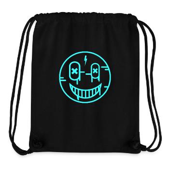 Smiling light - Stanley/Stella recycelter Gym Bag - Schwarz - Vorne