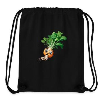 Turnips Garden Gardening Vegetables Hobby Gardeners - Stanley/Stella Recycled Gym Bag - black - Front