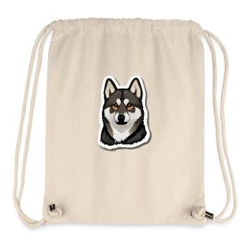 German Shepherd - Stanley/Stella Recycled Gym Bag - natural - Front