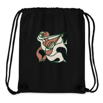Lies are communication. Human nature. - Stanley/Stella Recycled Gym Bag - black - Front