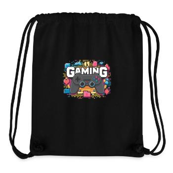 Gaming - Controller - Stanley/Stella recycelter Gym Bag - Schwarz - Vorne