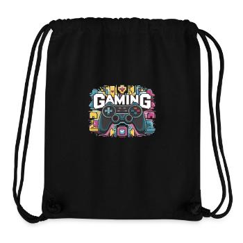 Gaming - Controller - Stanley/Stella recycelter Gym Bag - Schwarz - Vorne