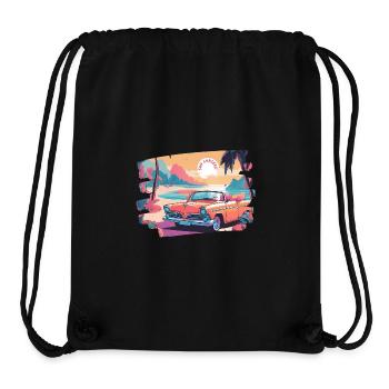 Sun Chasers - Stanley/Stella recycelter Gym Bag - Schwarz - Vorne