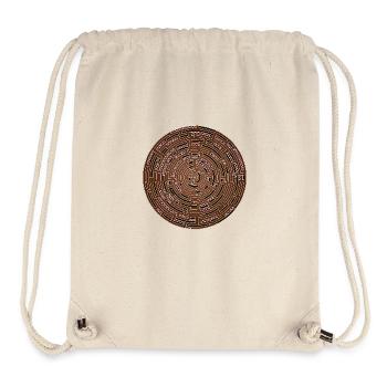 Labyrinth - Stanley/Stella recycelter Gym Bag - Naturweiß - Vorne